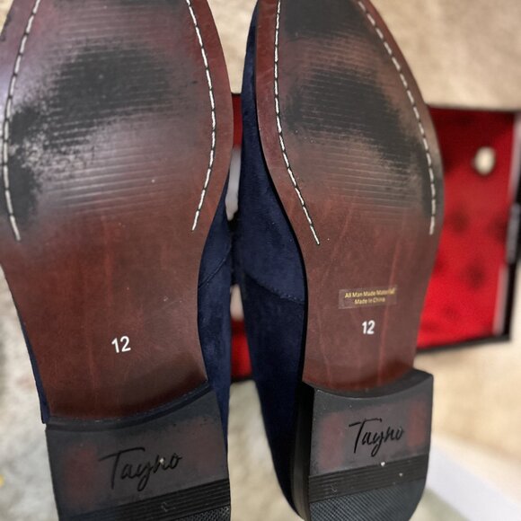 MEN MODERN CASUAL SLIP ON LOAFER. THE DRIVE NAVY - Picture 6 of 7